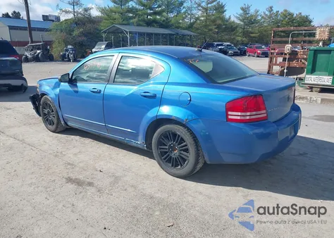 2008 Dodge Avenger Se from USA, damaged, VIN 1B3LC46K28N249033